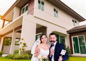 Recien casados.