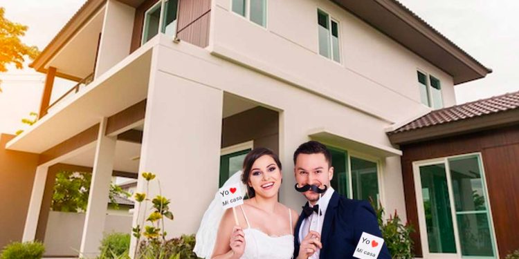 Recien casados.