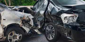 Vehículos accidentados.