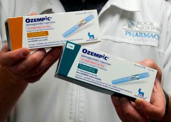 Dos cajas de Ozempic, medicamento contra la obecidad. Foto de GEORGE FREY-(REUTERS).