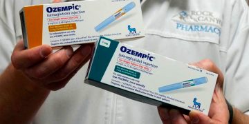Dos cajas de Ozempic, medicamento contra la obecidad. Foto de GEORGE FREY-(REUTERS).