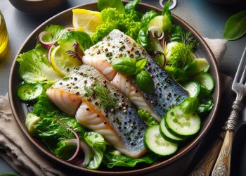 Filetes de pescado al vapor: frescura y sabor en cada bocado