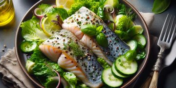 Filetes de pescado al vapor: frescura y sabor en cada bocado