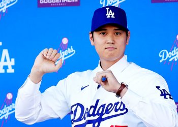 Shohei Ohtani, Jugador de los Dodgers de los Ángeles..