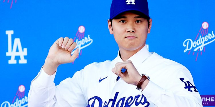 Shohei Ohtani, Jugador de los Dodgers de los Ángeles..