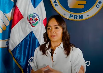 Imagen de la senadora del Distrito Nacional Faride Raful.