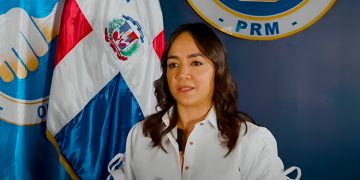 Imagen de la senadora del Distrito Nacional Faride Raful.
