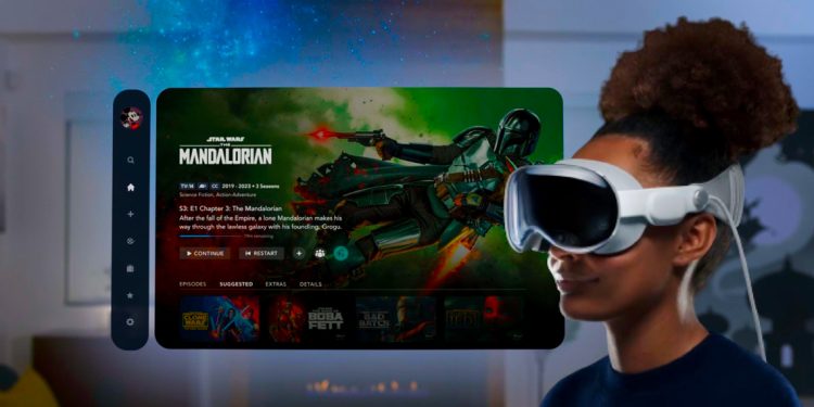 Imagen de las Gafas de Realidad Mixta Apple Vision Pro, que lanzará Apple en febrero del año 2024.