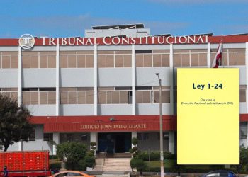 Imagen del la parte frontal del Tribunal Constitucional de la República Dominicana-Noticias Diarias 24/7.