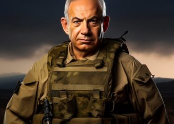Imagen del presidente de Israel Benjamín Netanyahu.