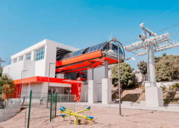 Teleférico de Santiago opera con baja demanda mensual