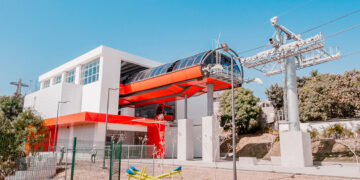 Teleférico de Santiago opera con baja demanda mensual
