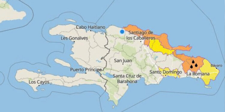 Lluvias persistirán en varias regiones del país por vaguada