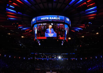 Trump paraliza Nueva York con mitin en el Madison Square Garden