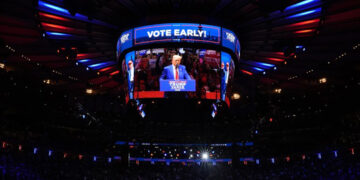 Trump paraliza Nueva York con mitin en el Madison Square Garden
