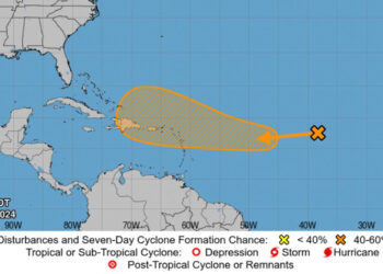 Zona de baja presión podría convertirse en depresión tropical