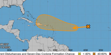 Zona de baja presión podría convertirse en depresión tropical