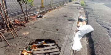 San Carlos enfrenta caos por drenaje colapsado y aguas contaminadas