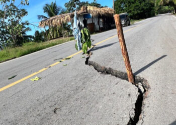 Talud inestable provoca desplazamiento de masa en Las Galeras, Samaná