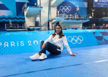 Victoria Garza, la clavadista que representa a RD en París 2024