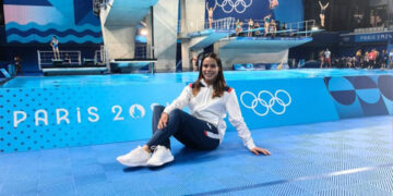 Victoria Garza, la clavadista que representa a RD en París 2024