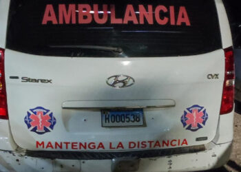 Detienen a hombre con marihuana en furgoneta rotulada como ambulancia