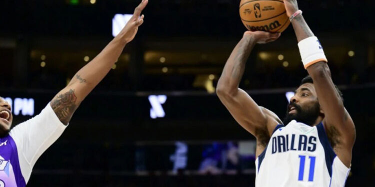 Kyrie Irving lidera victoria de Dallas sobre Utah con 30 puntos