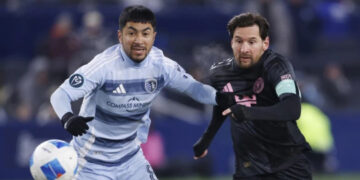 Inter Miami vence 1-0 a Sporting KC con gol de Messi