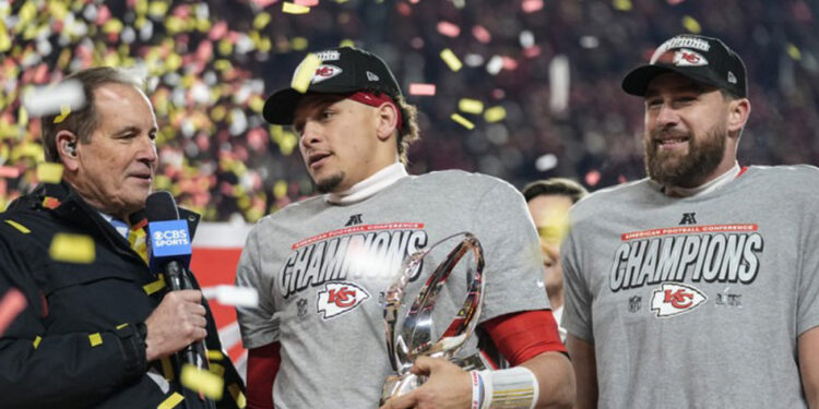 Patrick Mahomes busca un tricampeonato inédito en la NFL