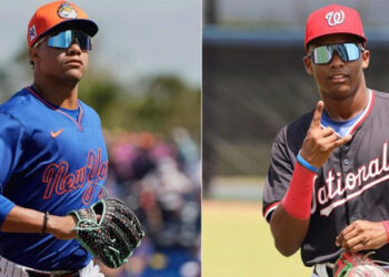 Juan y Elián Soto juegan juntos por primera vez en MLB