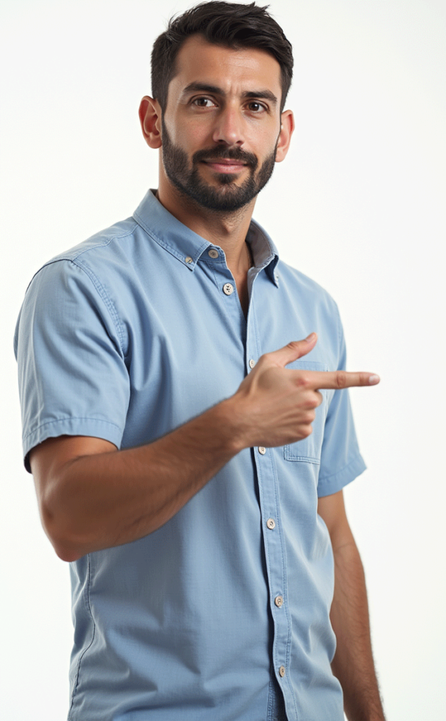 Imagen de un hombre señalando el cuadro de suscripción a Noticias Diarias 24/7 | Todos los días, a toda hora.