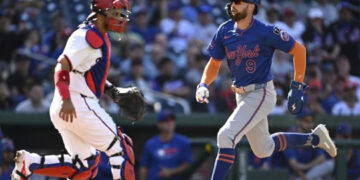 Nimmo iguala récord de Mets con nueve impulsadas en paliza 19-5 a Nacionales
