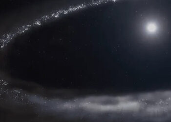 Telescopio Webb detecta agua congelada en joven sistema estelar