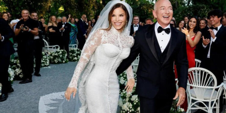 Jeff Bezos y Lauren Sánchez se casan en Venecia