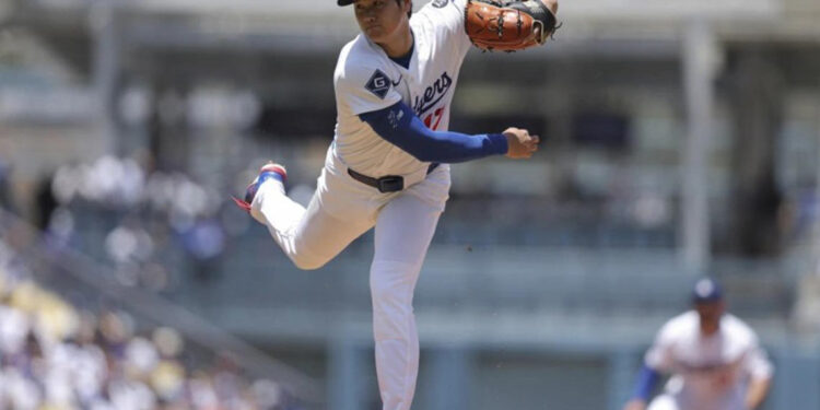 Ohtani impulsa 5 carreras y lanza entrada sin hits ante Nacionales