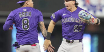 Rockies logran su primera barrida de la temporada ante los Marlins