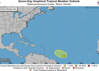 Indomet vigila onda tropical con potencial de ciclón