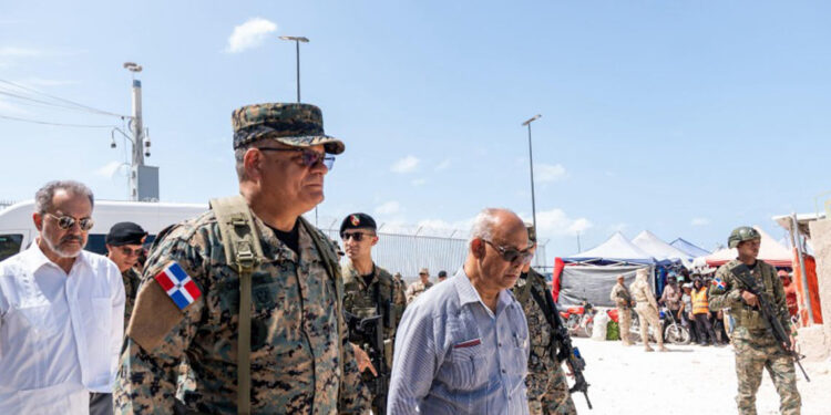 OEA y Defensa dominicana inspeccionan frontera RD-Haití