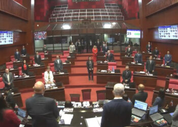 Senado rinde minuto de silencio por fallecimiento de Fello Suberví