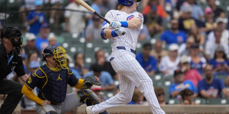 Caissie conecta su primer jonrón y da el triunfo a los Cubs sobre Milwaukee