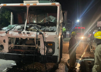 Cinco niños críticos tras accidente en La Ceiba; chofer ebrio detenido