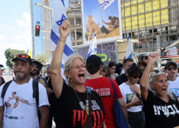 Israelíes protestan en demanda de liberación de rehenes en Gaza