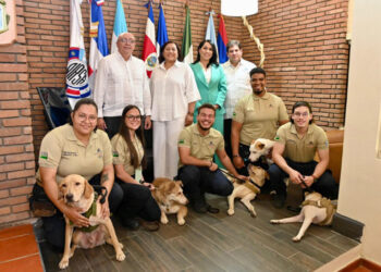 Perros rescatados se unirán a labores de sanidad agropecuaria