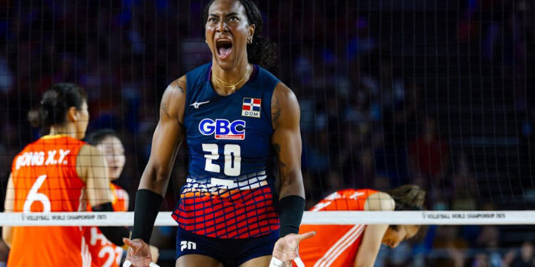 RD enfrentará a Brasil tras derrota ante China en Mundial de Voleibol