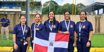 Bomberas del Distrito Nacional ganan competencia internacional en Panamá