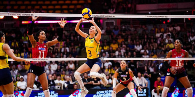 Brasil elimina a Las Reinas del Caribe en el Mundial de Voleibol