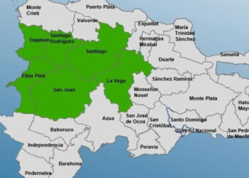 COE activa alerta verde para seis provincias por lluvias intensas