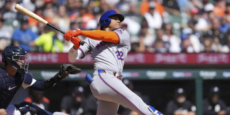 Juan Soto guía a Mets con grand slam y seis impulsadas ante Detroit