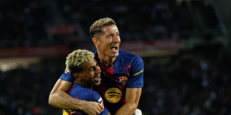 Yamal regresa con asistencia decisiva en la victoria del Barcelona sobre la Real Sociedad