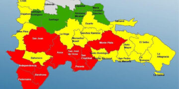 COE reduce niveles de alerta en el Gran Santo Domingo, San Pedro y La Romana